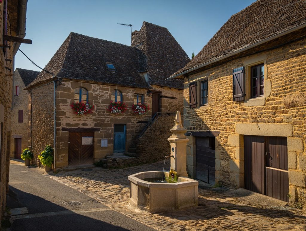 Les villages et le bâtit